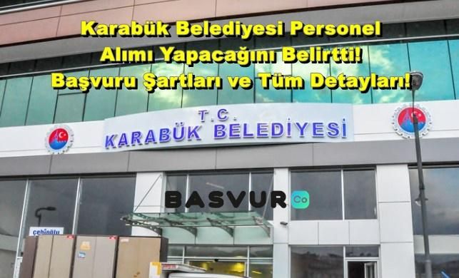 Karabük Belediyesi Personel Alımı Yapacağını Belirtti! Başvuru Şartları ve Tüm Detayları!