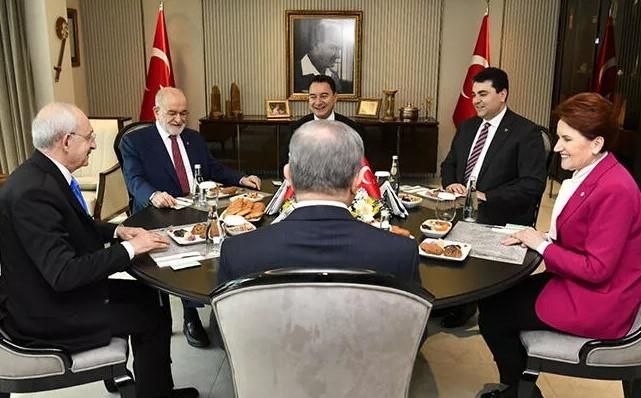 Altılı Masa 9 Saat Toplantı Yaptı, Adaylık Konusu İlk Kez…