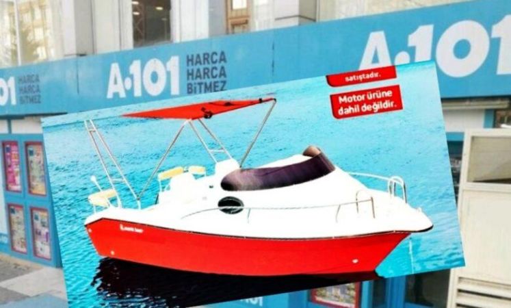 A101 Market’te Lüks Tekne Satışı Tekrar Başlıyor! 2 Şubat’ta Satışa Sunulacak! Fiyatı Şaşkınlık Yarattı!
