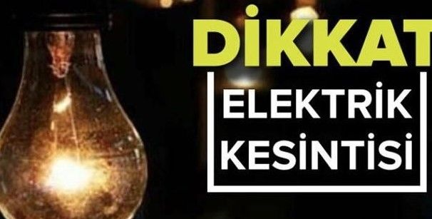 7 Ağustos Pazartesi Gaziantep Elektrik Kesintisi Yaşanacak! Elektrik Kesintisi Yaşanacak Bölgeleri Sorgula