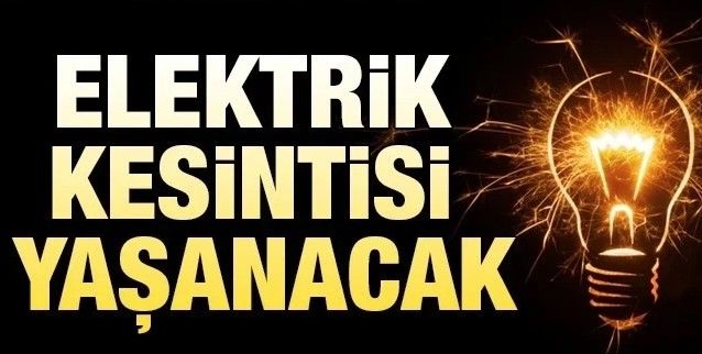 14 Eylül Perşembe Gaziantep Elektrik Kesintisi Yaşanacak! Elektrik Kesintisi Yaşanacak Bölgeler