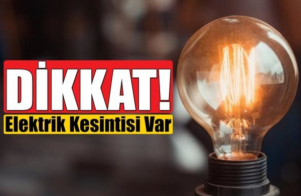 Gaziantep’te Yine Yarın Elektrik Kesintisi Yaşanacak! Elektrik Kesintisi Yaşanacak Bölgeleri Sorgula!