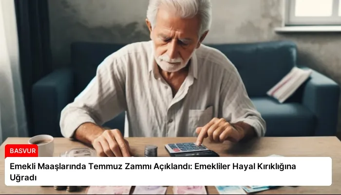 Emekli Maaşlarında Temmuz Zammı Açıklandı: Emekliler Hayal Kırıklığına Uğradı