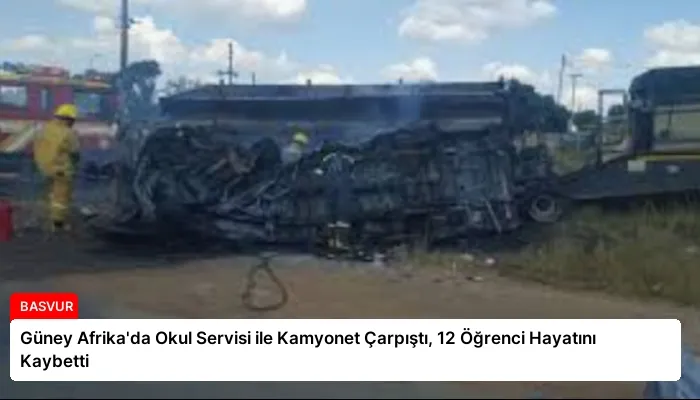 Güney Afrika’da Okul Servisi ile Kamyonet Çarpıştı, 12 Öğrenci Hayatını Kaybetti