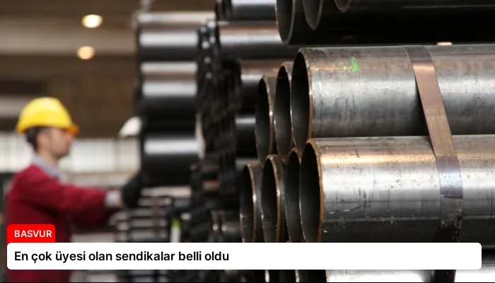 En çok üyesi olan sendikalar belli oldu
