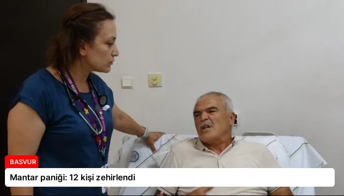 Mantar paniği: 12 kişi zehirlendi