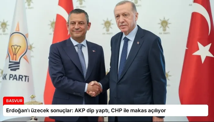 Erdoğan’ı üzecek sonuçlar: AKP dip yaptı, CHP ile makas açılıyor