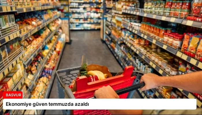 Ekonomiye güven temmuzda azaldı