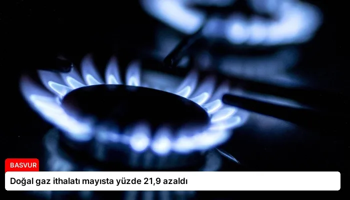 Doğal gaz ithalatı mayısta yüzde 21,9 azaldı