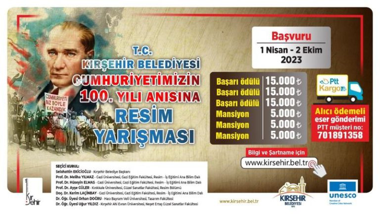 Kırşehir Belediyesi Ödüllü Resim Yarışması Yapıyor