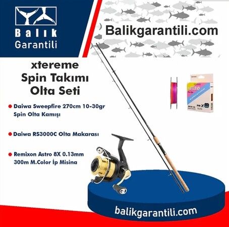 Kaliteli ve Güvenilir Olta Seti Alışverişin Adresi Balık Garantili