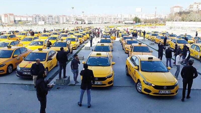 İstanbul ticari taksi şoförlerine zam! Yarım günde 1250 TL yevmiye!