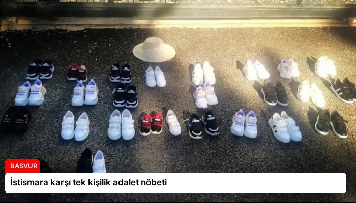 İstismara karşı tek kişilik adalet nöbeti
