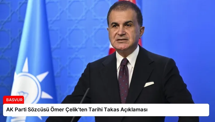 AK Parti Sözcüsü Ömer Çelik’ten Tarihi Takas Açıklaması