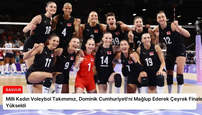 Milli Kadın Voleybol Takımımız, Dominik Cumhuriyeti’ni Mağlup Ederek Çeyrek Finale Yükseldi