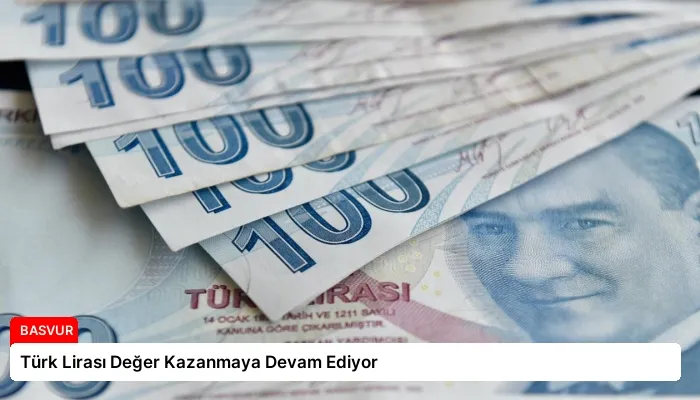 Türk Lirası Değer Kazanmaya Devam Ediyor