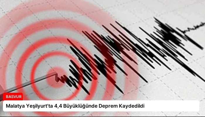 Malatya Yeşilyurt’ta 4,4 Büyüklüğünde Deprem Kaydedildi