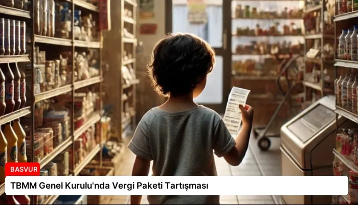 TBMM Genel Kurulu’nda Vergi Paketi Tartışması