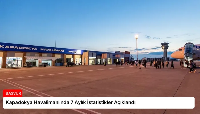 Kapadokya Havalimanı’nda 7 Aylık İstatistikler Açıklandı