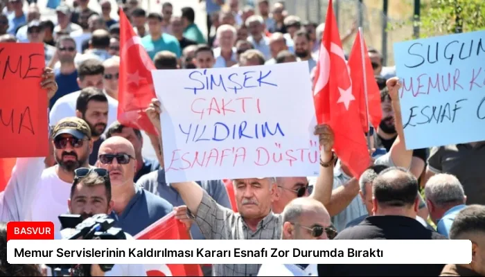 Memur Servislerinin Kaldırılması Kararı Esnafı Zor Durumda Bıraktı
