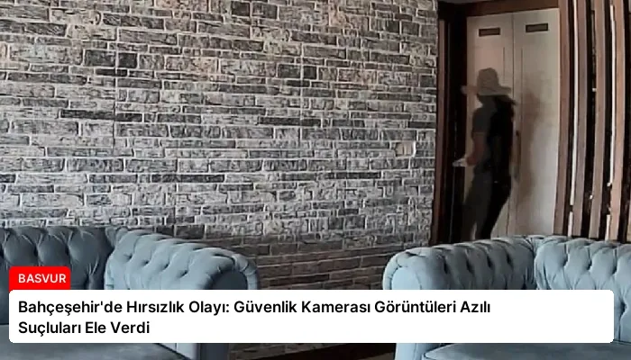 Bahçeşehir’de Hırsızlık Olayı: Güvenlik Kamerası Görüntüleri Azılı Suçluları Ele Verdi