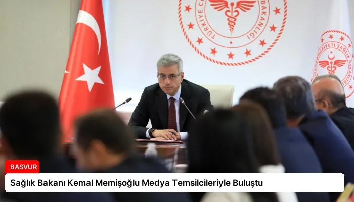 Sağlık Bakanı Kemal Memişoğlu Medya Temsilcileriyle Buluştu