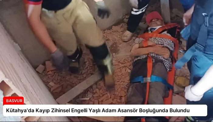 Kütahya’da Kayıp Zihinsel Engelli Yaşlı Adam Asansör Boşluğunda Bulundu
