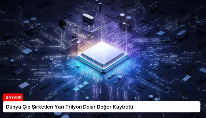 Dünya Çip Şirketleri Yarı Trilyon Dolar Değer Kaybetti