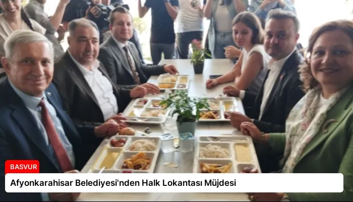 Afyonkarahisar Belediyesi’nden Halk Lokantası Müjdesi