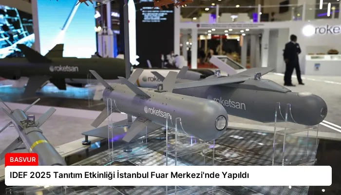 IDEF 2025 Tanıtım Etkinliği İstanbul Fuar Merkezi’nde Yapıldı