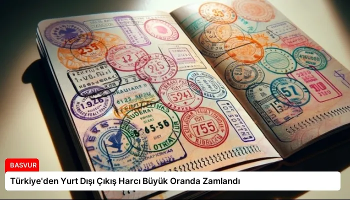 Türkiye’den Yurt Dışı Çıkış Harcı Büyük Oranda Zamlandı
