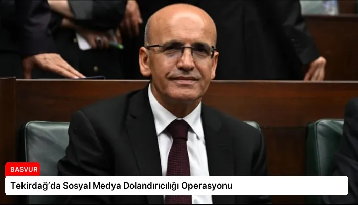 Tekirdağ’da Sosyal Medya Dolandırıcılığı Operasyonu