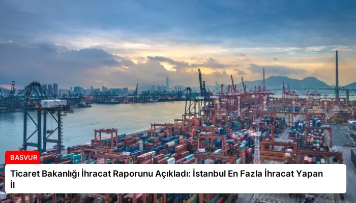Ticaret Bakanlığı İhracat Raporunu Açıkladı: İstanbul En Fazla İhracat Yapan İl