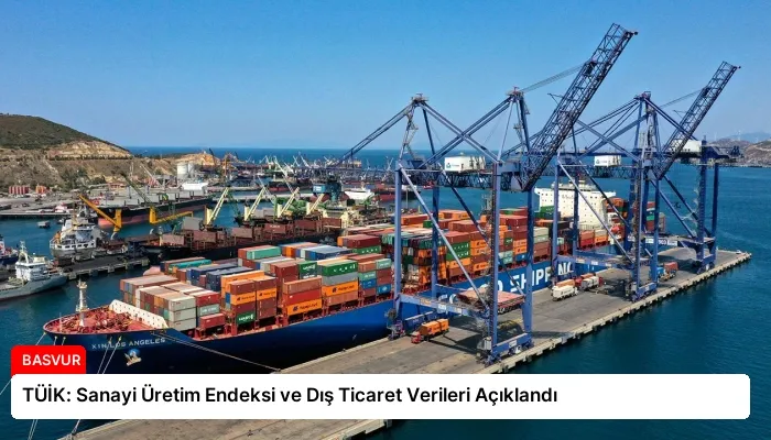 TÜİK: Sanayi Üretim Endeksi ve Dış Ticaret Verileri Açıklandı
