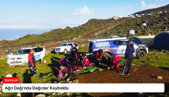 Ağrı Dağı’nda Dağcılar Kayboldu
