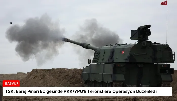 TSK, Barış Pınarı Bölgesinde PKK/YPG’li Teröristlere Operasyon Düzenledi