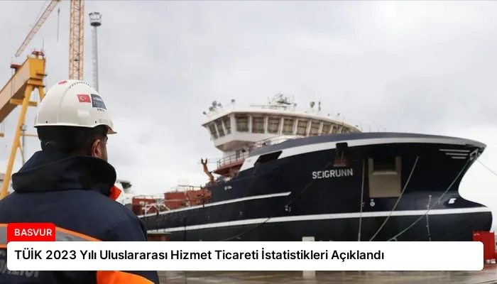TÜİK 2023 Yılı Uluslararası Hizmet Ticareti İstatistikleri Açıklandı