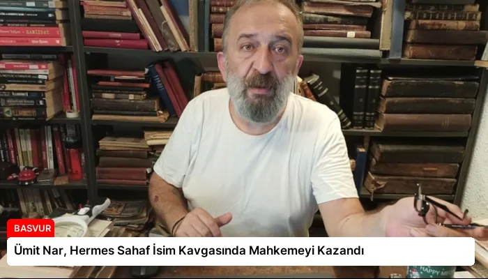 Ümit Nar, Hermes Sahaf İsim Kavgasında Mahkemeyi Kazandı