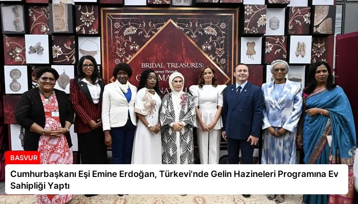 Cumhurbaşkanı Eşi Emine Erdoğan, Türkevi’nde Gelin Hazineleri Programına Ev Sahipliği Yaptı