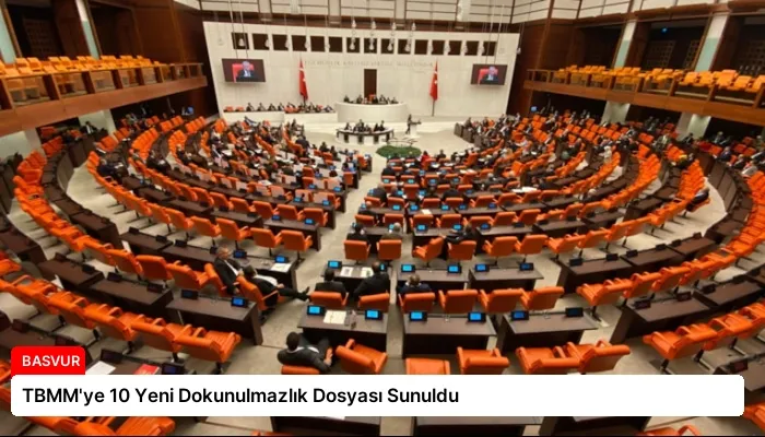 TBMM’ye 10 Yeni Dokunulmazlık Dosyası Sunuldu
