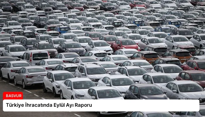 Türkiye İhracatında Eylül Ayı Raporu