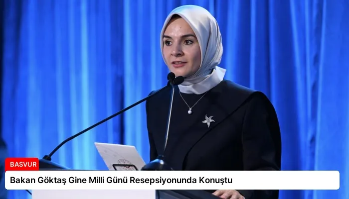 Bakan Göktaş Gine Milli Günü Resepsiyonunda Konuştu