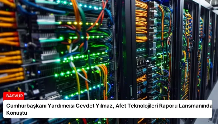Cumhurbaşkanı Yardımcısı Cevdet Yılmaz, Afet Teknolojileri Raporu Lansmanında Konuştu