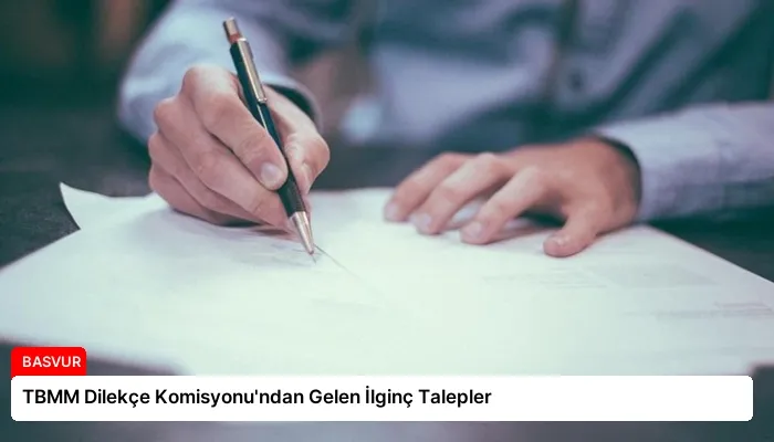 TBMM Dilekçe Komisyonu’ndan Gelen İlginç Talepler