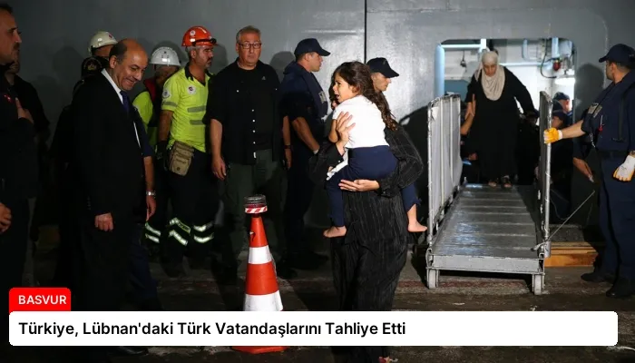 Türkiye, Lübnan’daki Türk Vatandaşlarını Tahliye Etti