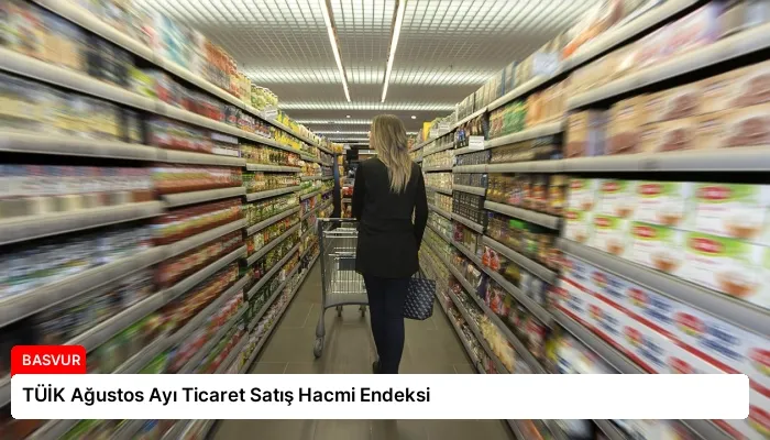 TÜİK Ağustos Ayı Ticaret Satış Hacmi Endeksi