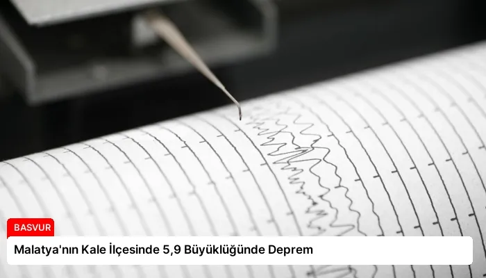 Malatya’nın Kale İlçesinde 5,9 Büyüklüğünde Deprem