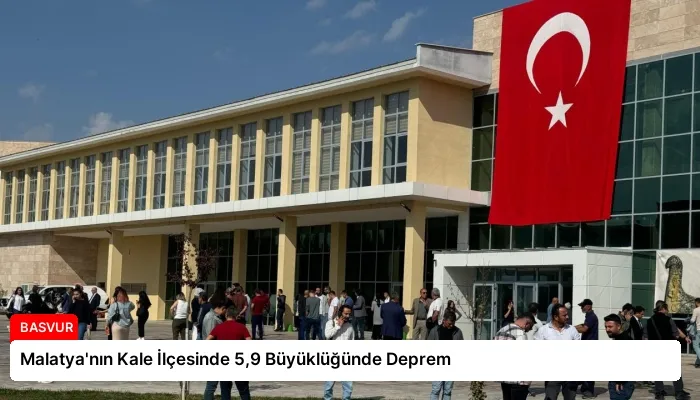 Malatya’nın Kale İlçesinde 5,9 Büyüklüğünde Deprem