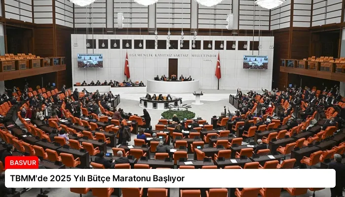 TBMM’de 2025 Yılı Bütçe Maratonu Başlıyor