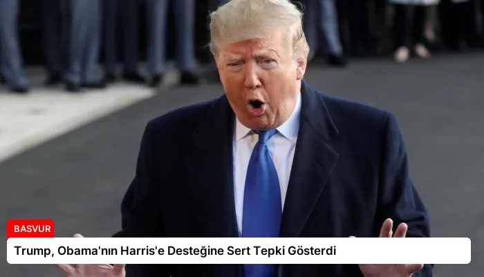 Trump, Obama’nın Harris’e Desteğine Sert Tepki Gösterdi